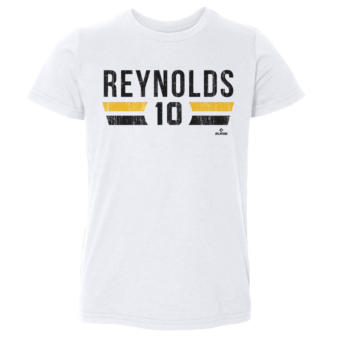Bryan Reynolds Kids Toddler T-Shirt - White - Pittsburgh | 500 Level Major League Baseball Players Association (MLBPA)