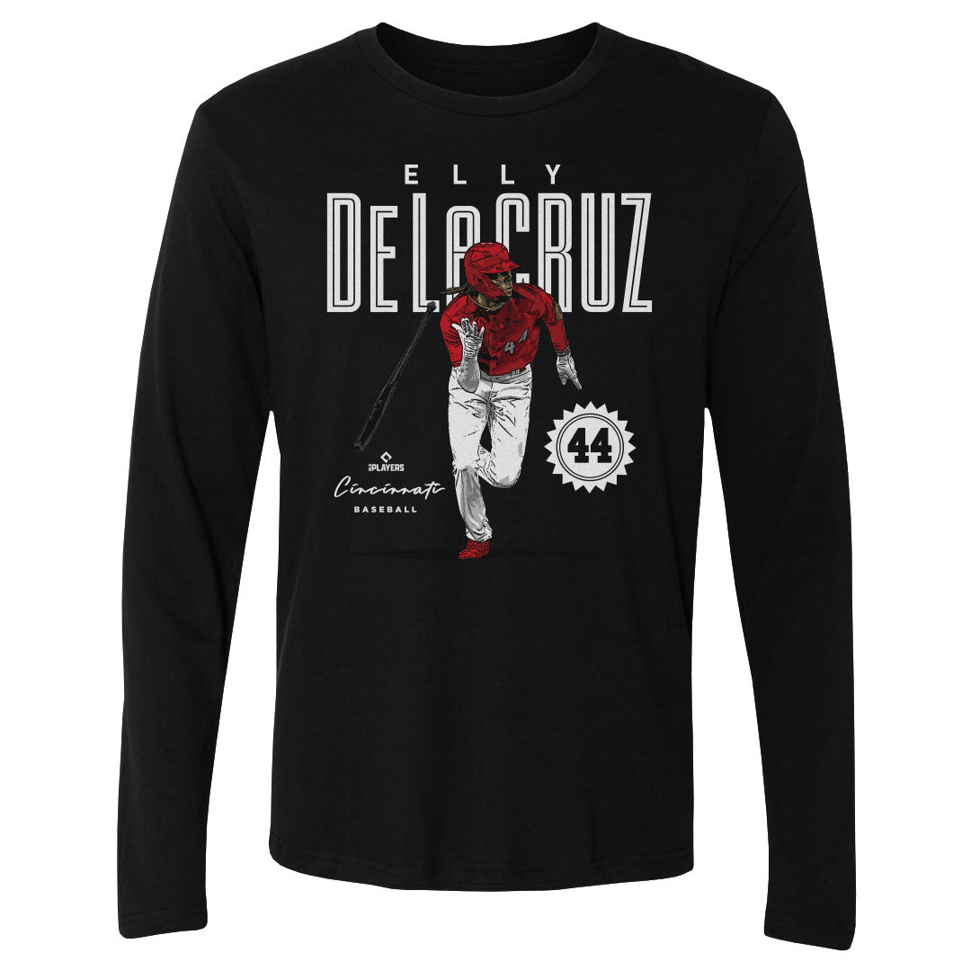 Elly De La Cruz Men&#39;s Long Sleeve T-Shirt | 500 LEVEL