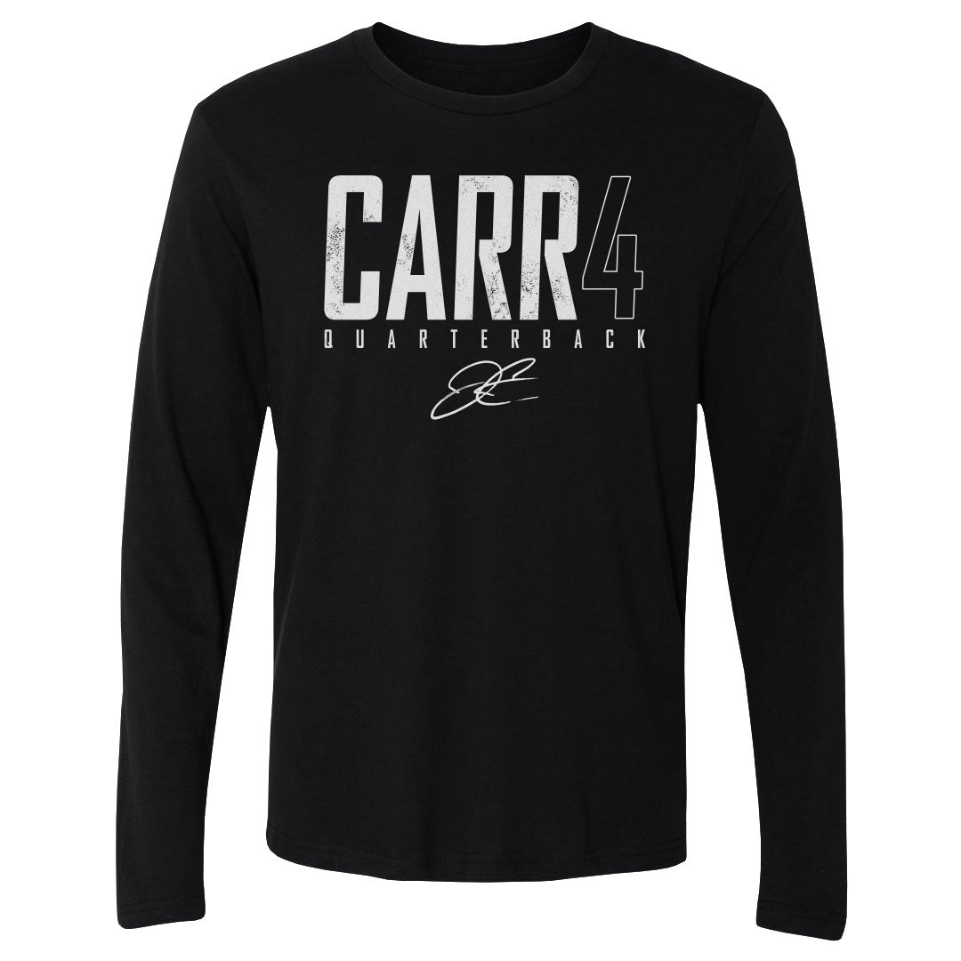 Derek Carr Men&#39;s Long Sleeve T-Shirt | 500 LEVEL