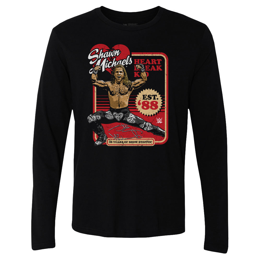 Shawn Michaels Men&#39;s Long Sleeve T-Shirt | 500 LEVEL