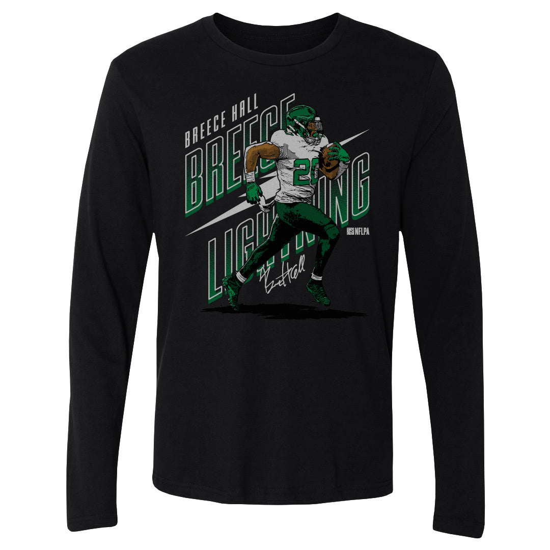 Breece Hall Men&#39;s Long Sleeve T-Shirt | 500 LEVEL