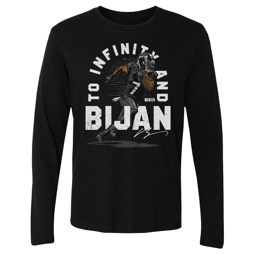 Bijan Robinson Men&#39;s Long Sleeve T-Shirt | 500 LEVEL