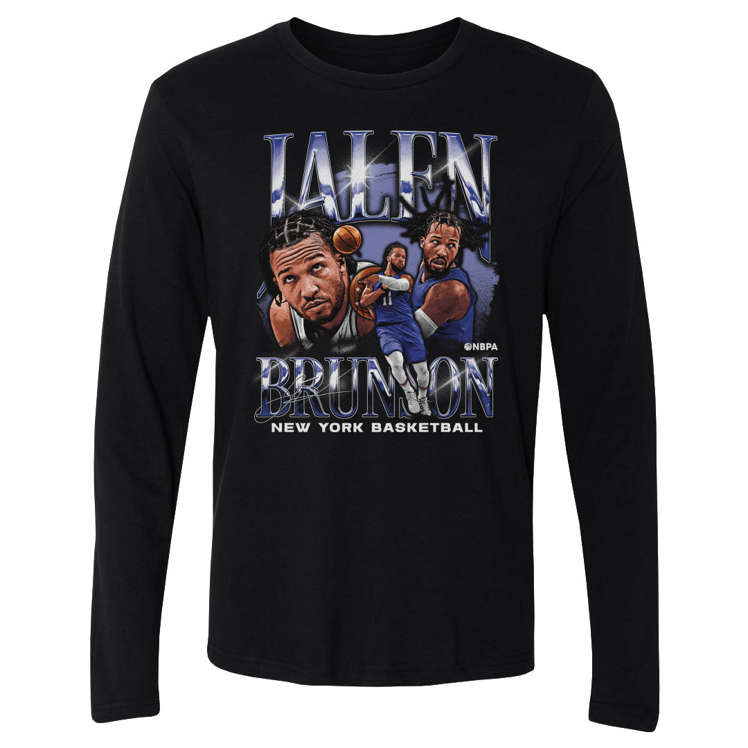 Jalen Brunson Men&#39;s Long Sleeve T-Shirt | 500 LEVEL