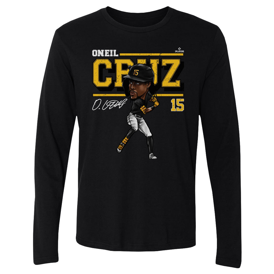 Oneil Cruz Pittsburgh Player Silhouette Baseball Shirt t-shirt