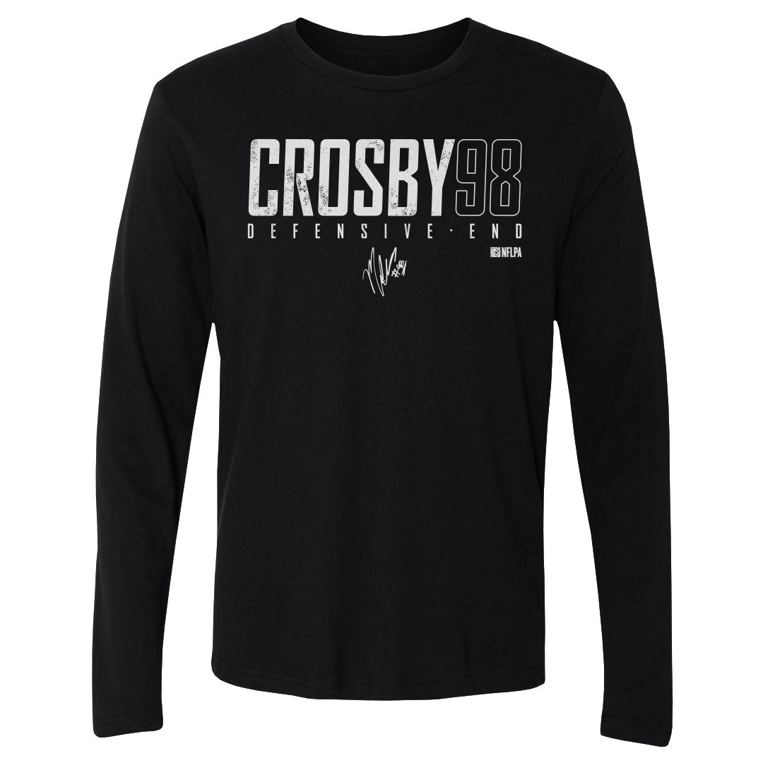 Maxx Crosby Men&#39;s Long Sleeve T-Shirt | 500 LEVEL