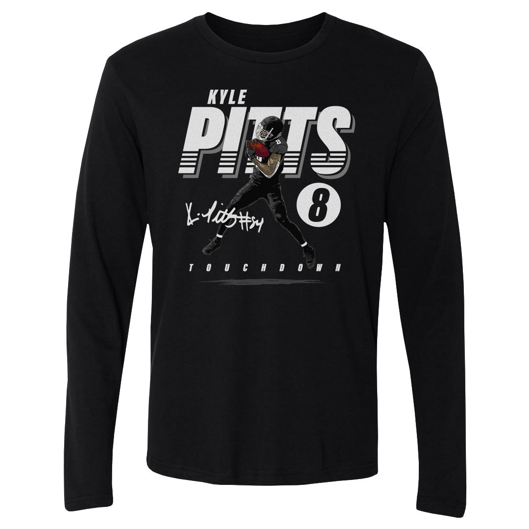 Kyle Pitts Men&#39;s Long Sleeve T-Shirt | 500 LEVEL