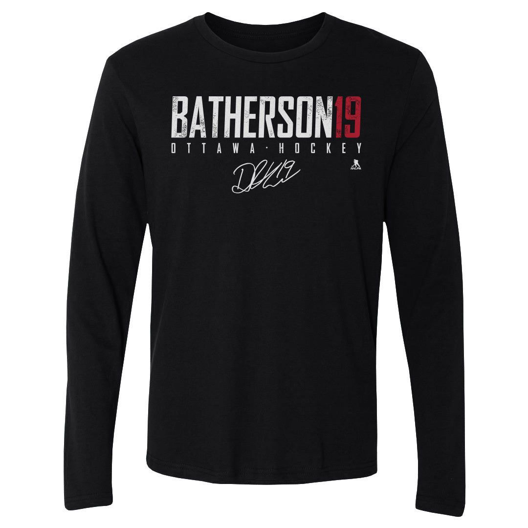 Drake Batherson Men&#39;s Long Sleeve T-Shirt | 500 LEVEL