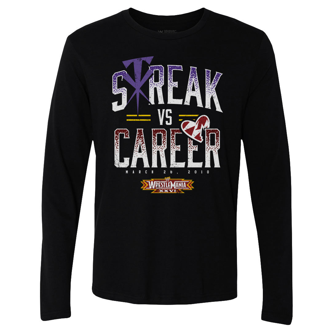 Wrestlemania Men&#39;s Long Sleeve T-Shirt | 500 LEVEL