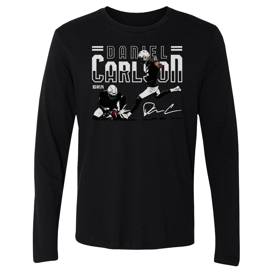 Daniel Carlson Men&#39;s Long Sleeve T-Shirt | 500 LEVEL