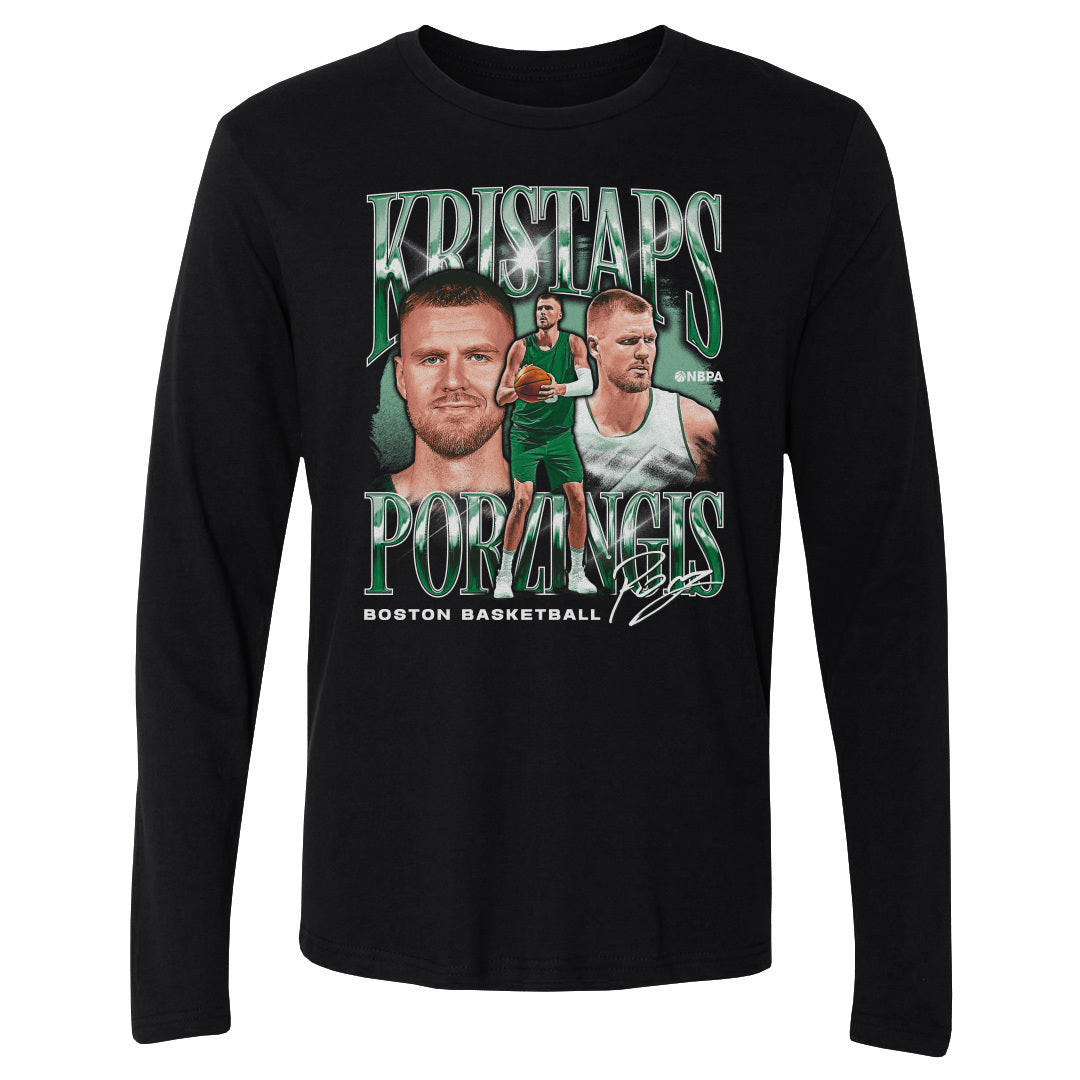 Kristaps Porzingis Men&#39;s Long Sleeve T-Shirt | 500 LEVEL