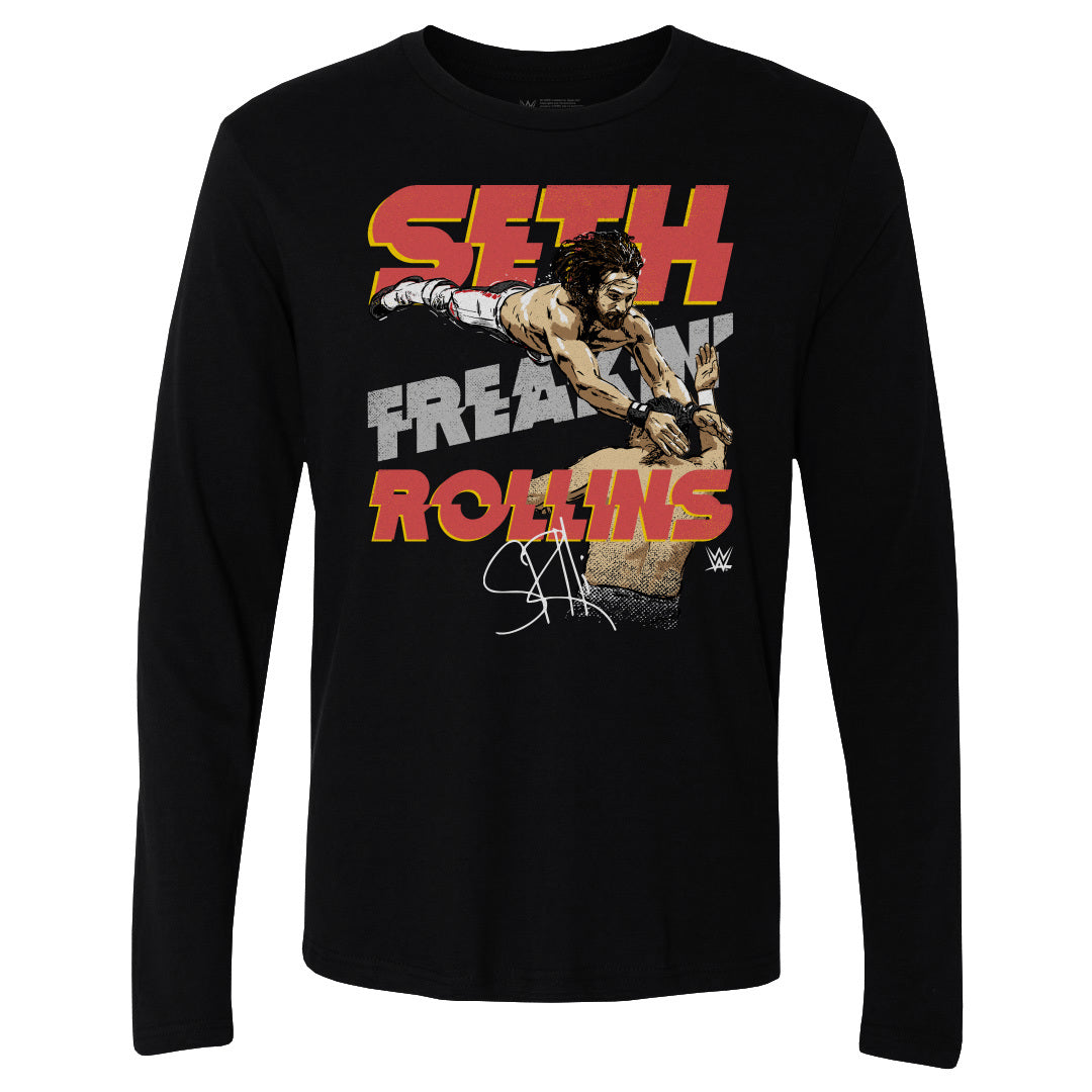 Seth Rollins Men&#39;s Long Sleeve T-Shirt | 500 LEVEL