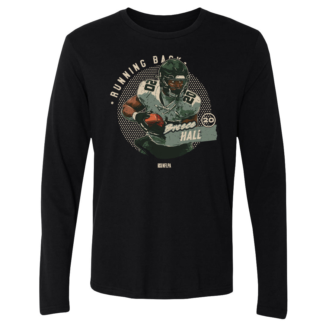 Breece Hall Men&#39;s Long Sleeve T-Shirt | 500 LEVEL