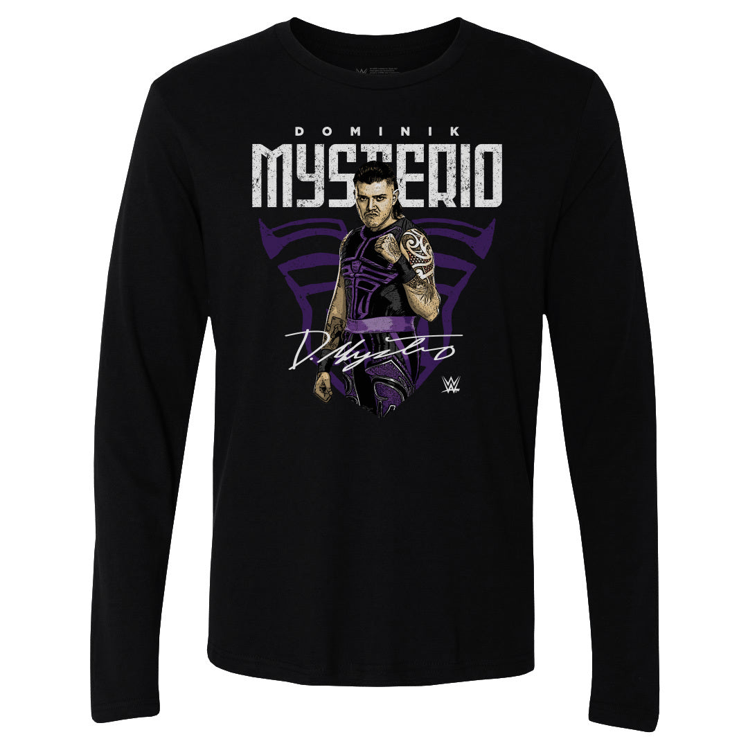 Dominik Mysterio Men&#39;s Long Sleeve T-Shirt | 500 LEVEL