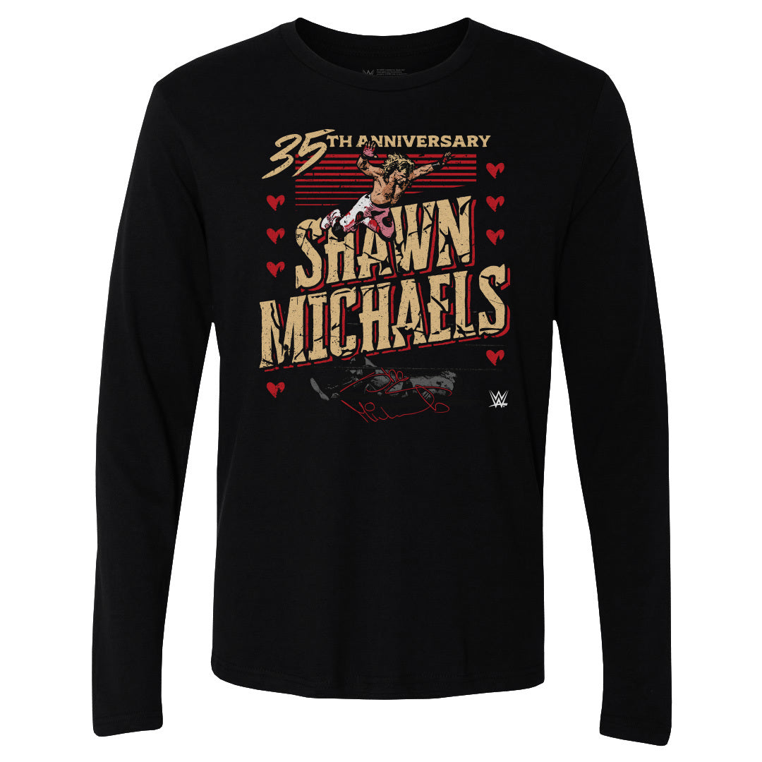 Shawn Michaels Men&#39;s Long Sleeve T-Shirt | 500 LEVEL