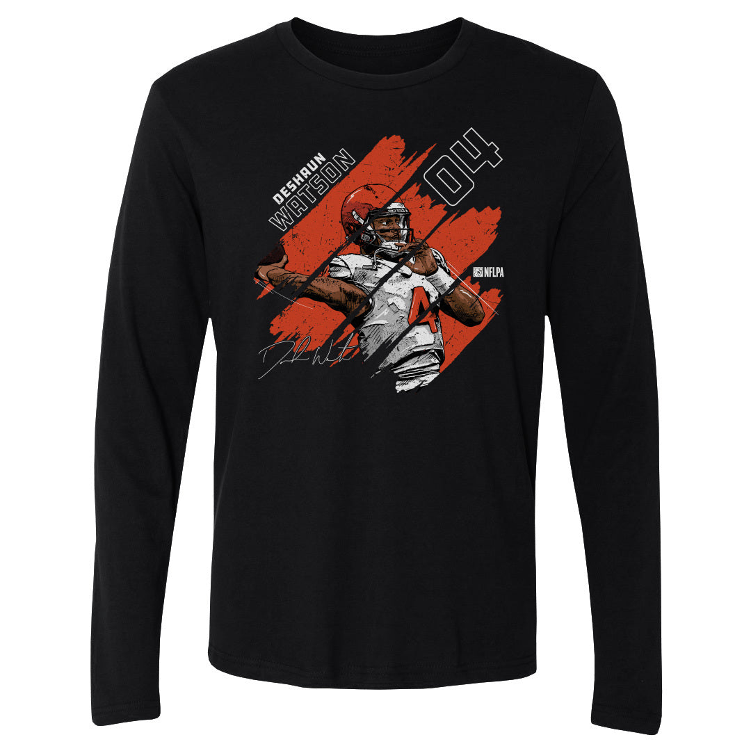 Deshaun Watson Men&#39;s Long Sleeve T-Shirt | 500 LEVEL