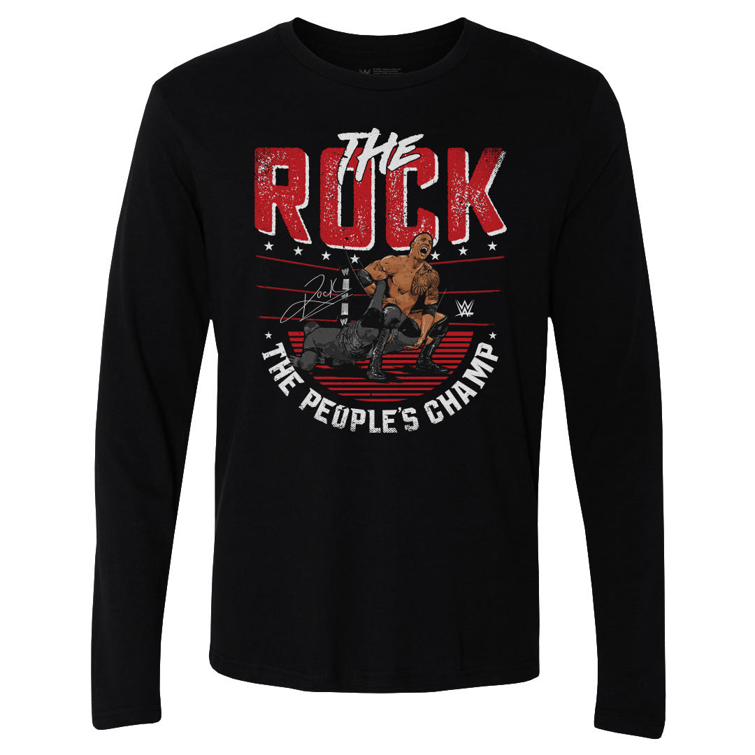 The Rock Men&#39;s Long Sleeve T-Shirt | 500 LEVEL