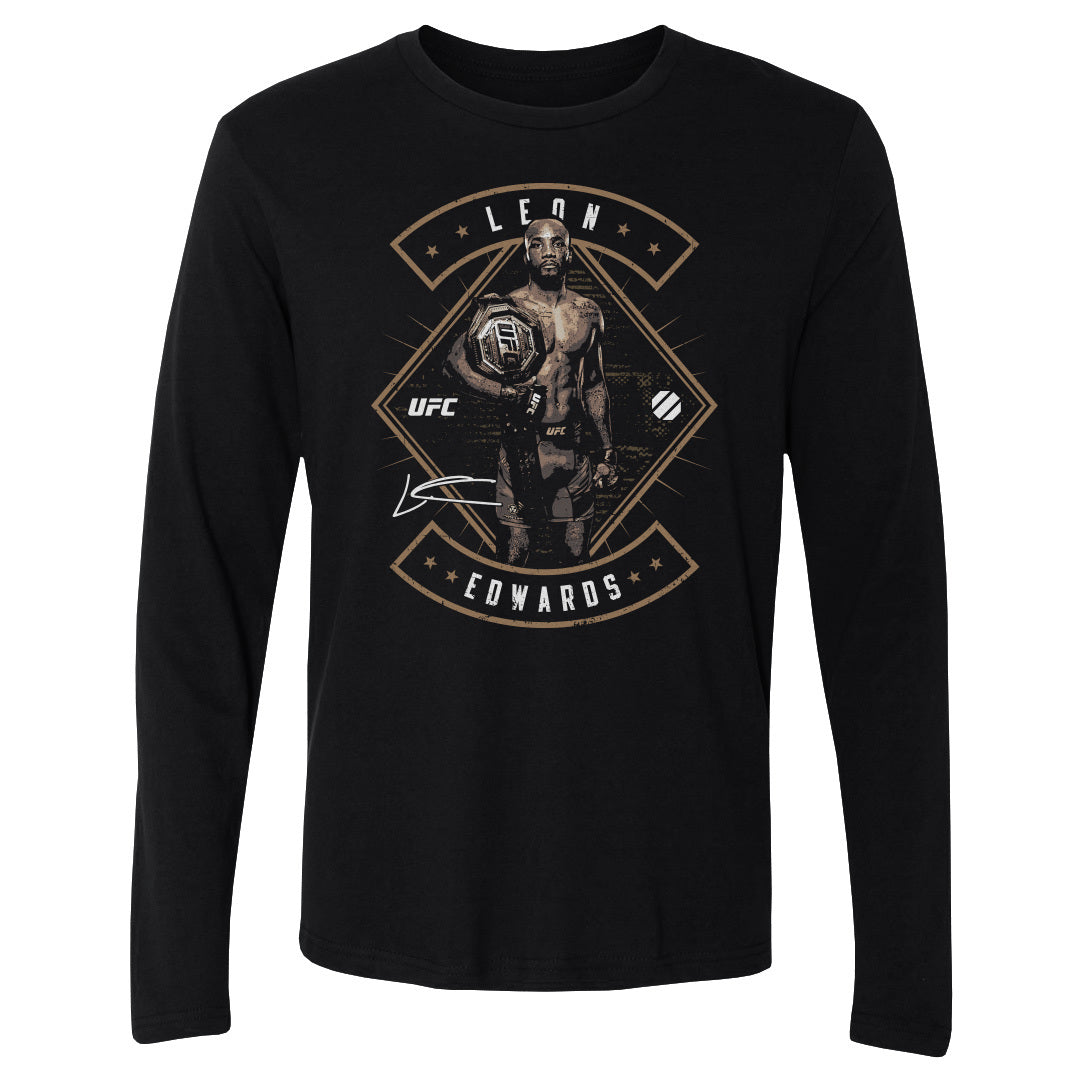 Leon Edwards Men&#39;s Long Sleeve T-Shirt | 500 LEVEL