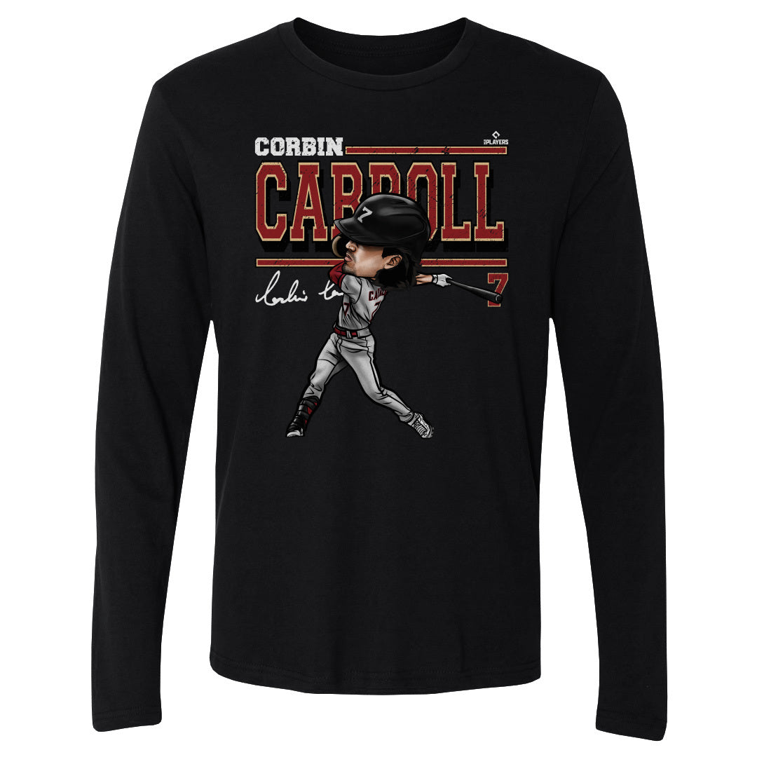 Corbin Carroll Men&#39;s Long Sleeve T-Shirt | 500 LEVEL