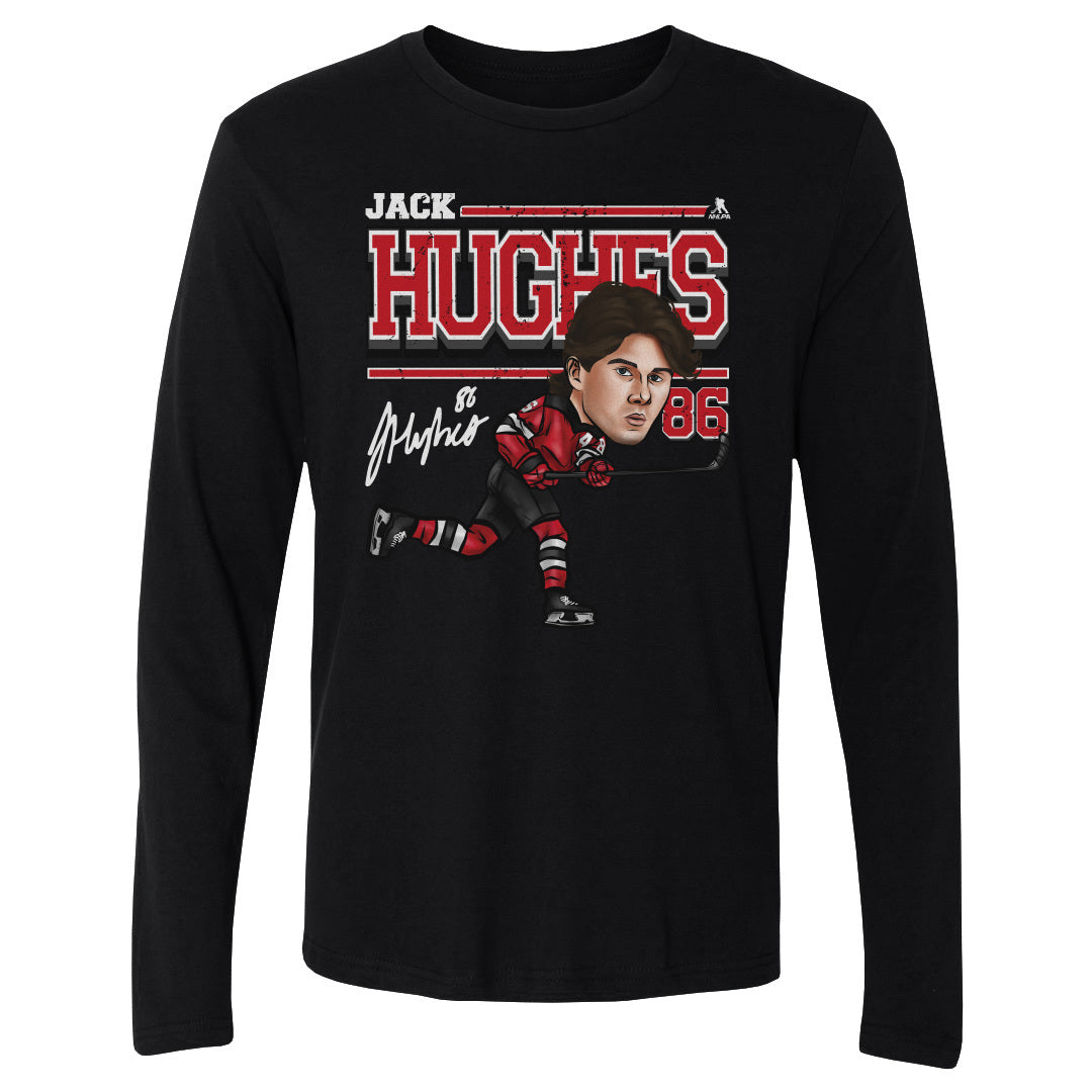 Jack Hughes Men&#39;s Long Sleeve T-Shirt | 500 LEVEL