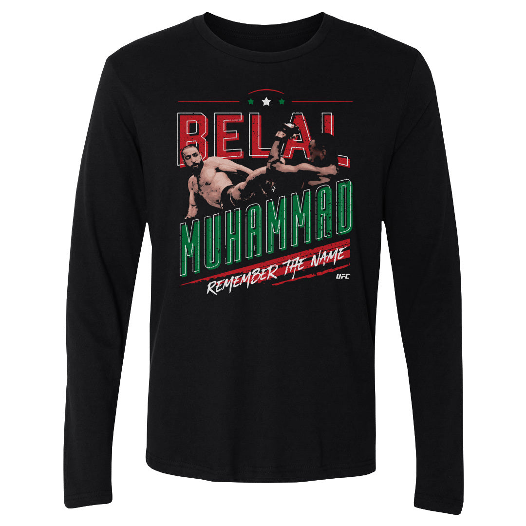 Belal Muhammad Men&#39;s Long Sleeve T-Shirt | 500 LEVEL