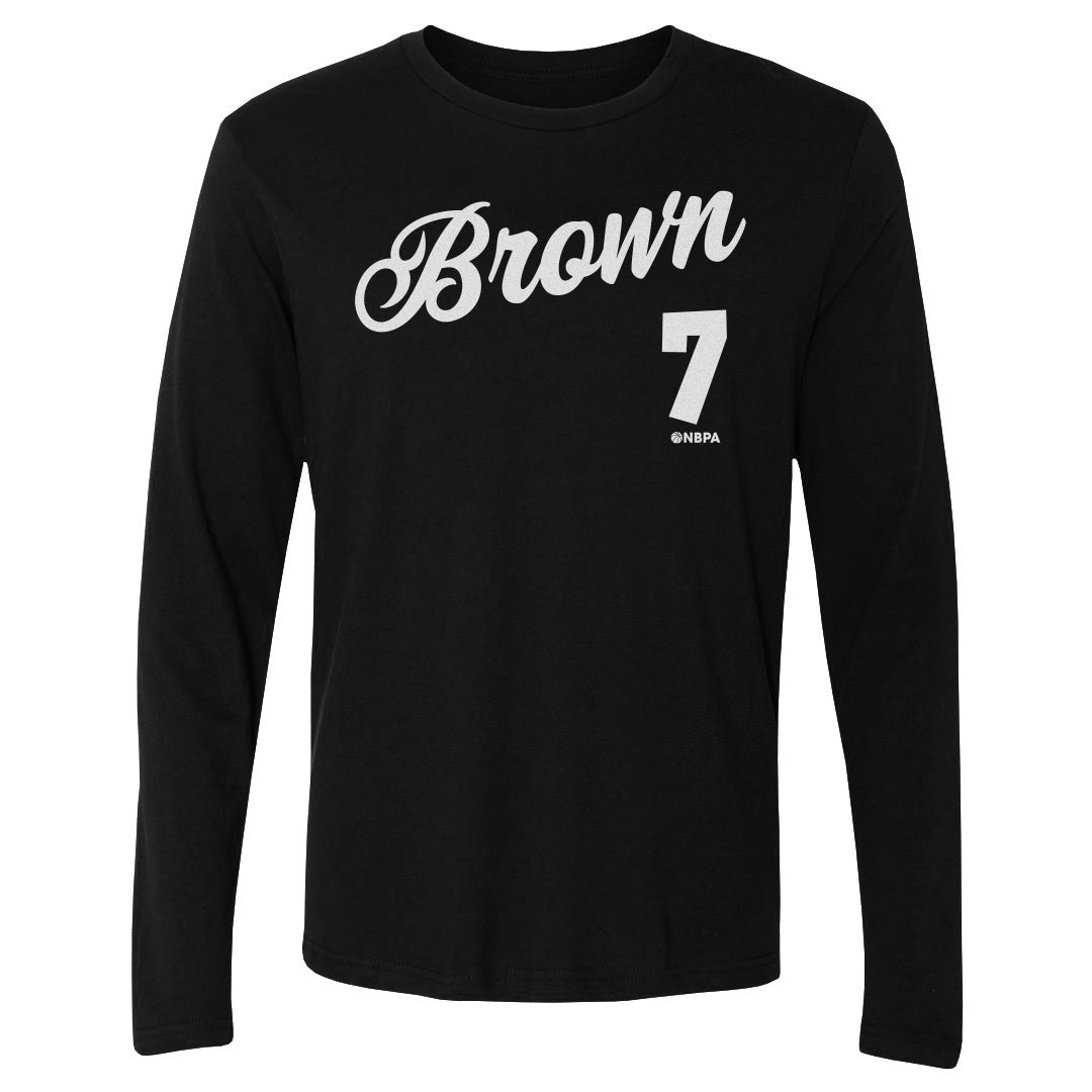 Jaylen Brown Men&#39;s Long Sleeve T-Shirt | 500 LEVEL