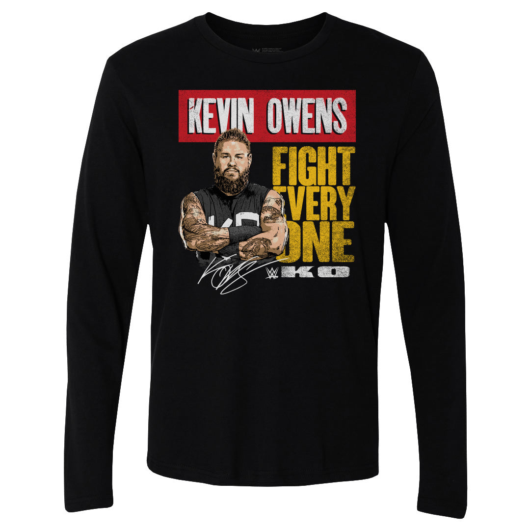 Kevin Owens Men&#39;s Long Sleeve T-Shirt | 500 LEVEL