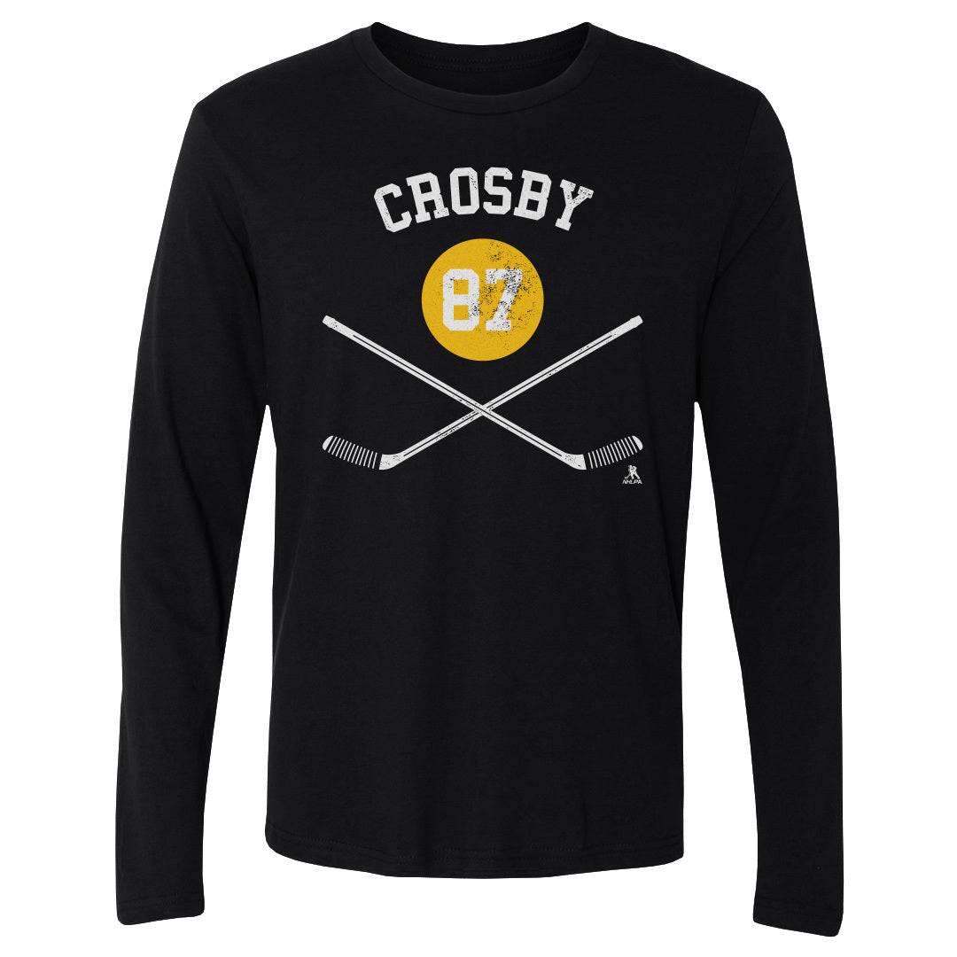 Sidney Crosby Men&#39;s Long Sleeve T-Shirt | 500 LEVEL