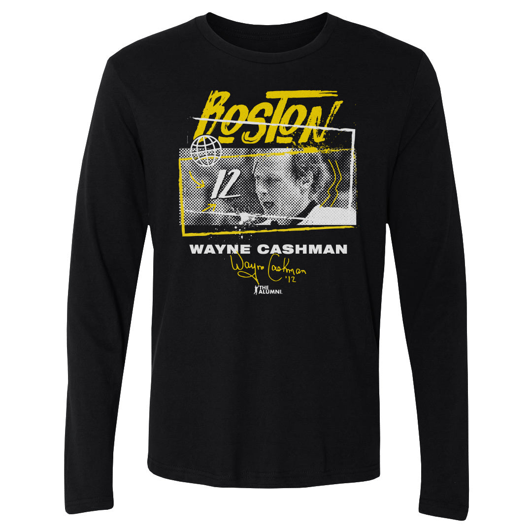 Wayne Cashman Men&#39;s Long Sleeve T-Shirt | 500 LEVEL