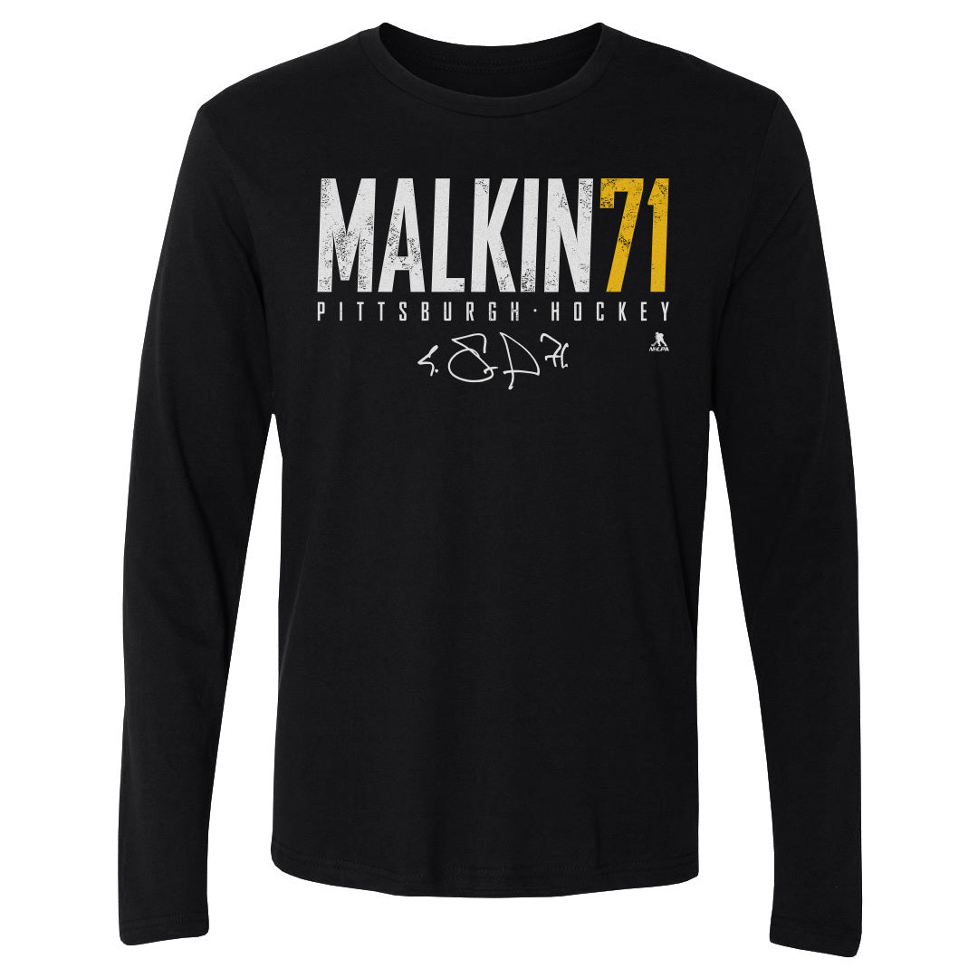 Evgeni Malkin Men&#39;s Long Sleeve T-Shirt | 500 LEVEL