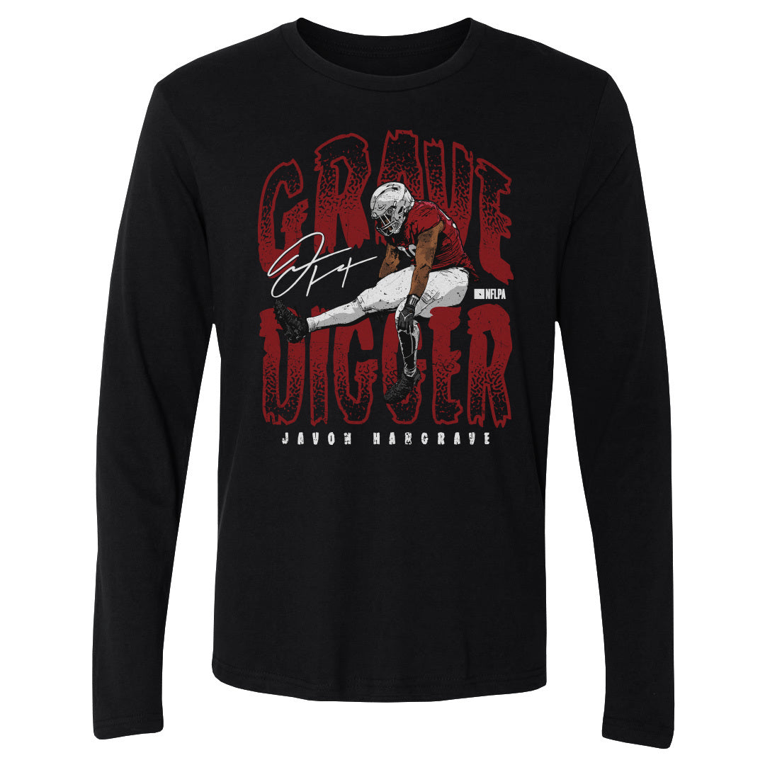 Javon Hargrave Men&#39;s Long Sleeve T-Shirt | 500 LEVEL