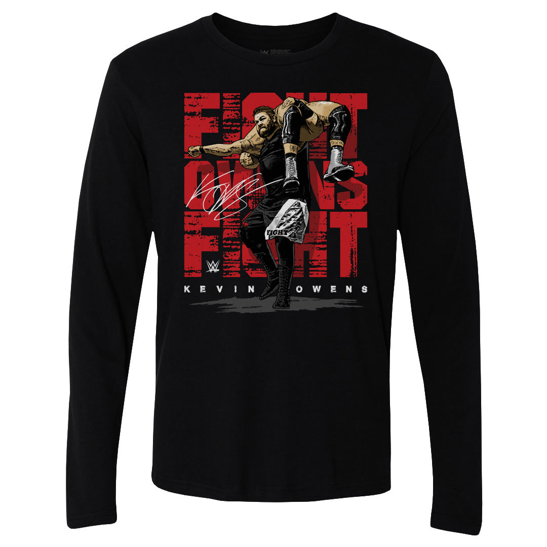 Kevin Owens Men&#39;s Long Sleeve T-Shirt | 500 LEVEL