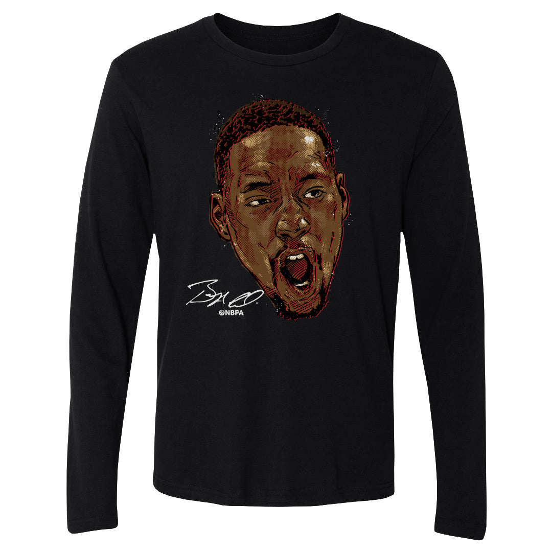 Bam Adebayo Men&#39;s Long Sleeve T-Shirt | 500 LEVEL