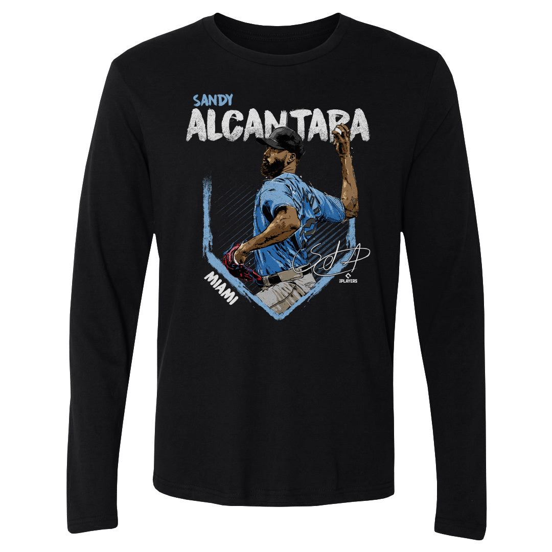 Sandy Alcantara Men&#39;s Long Sleeve T-Shirt | 500 LEVEL