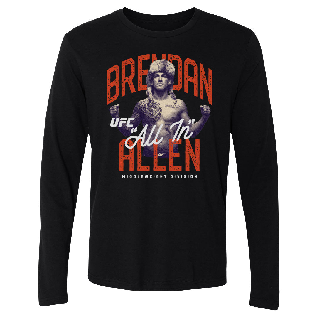 Brendan Allen Men&#39;s Long Sleeve T-Shirt | 500 LEVEL