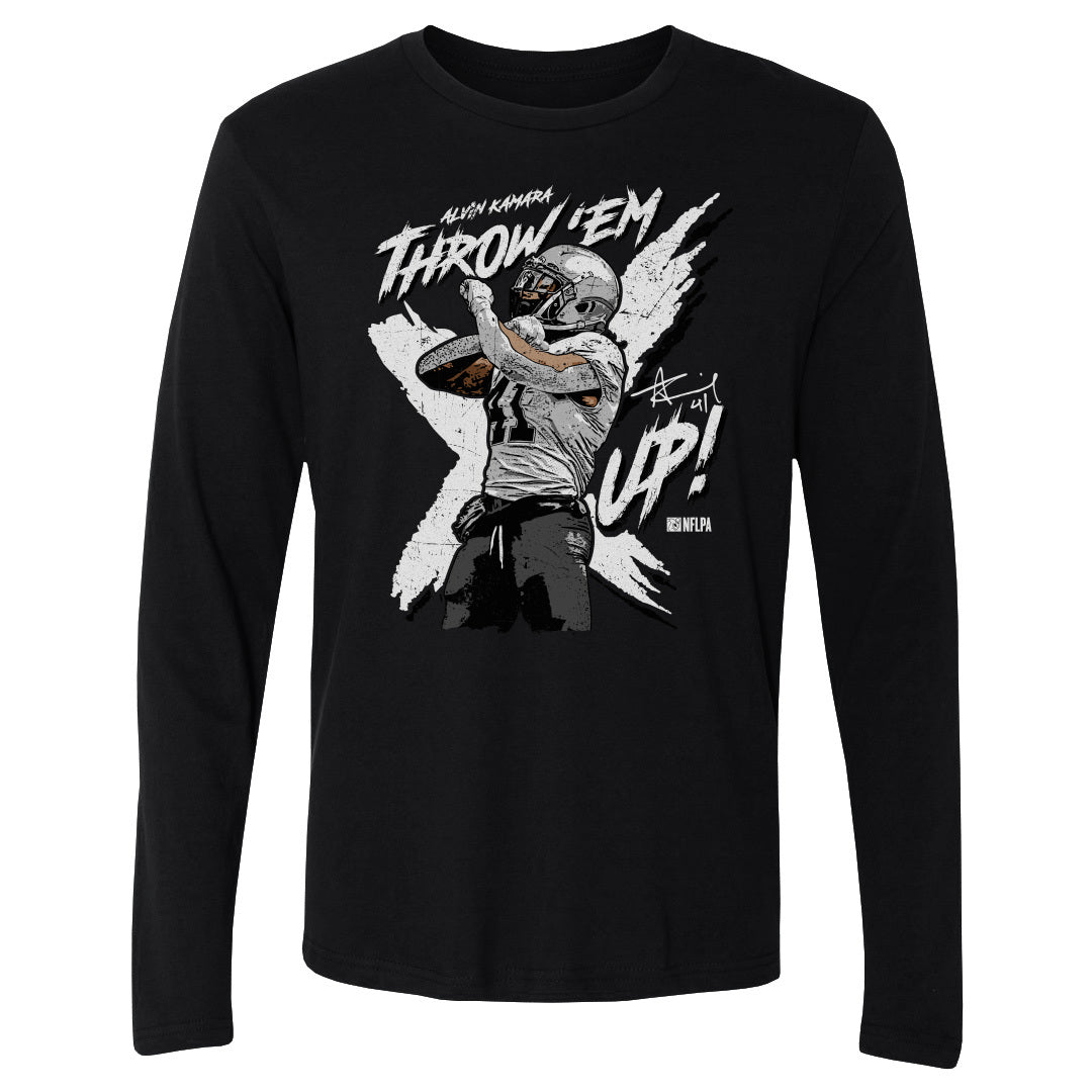 Alvin Kamara Men&#39;s Long Sleeve T-Shirt | 500 LEVEL