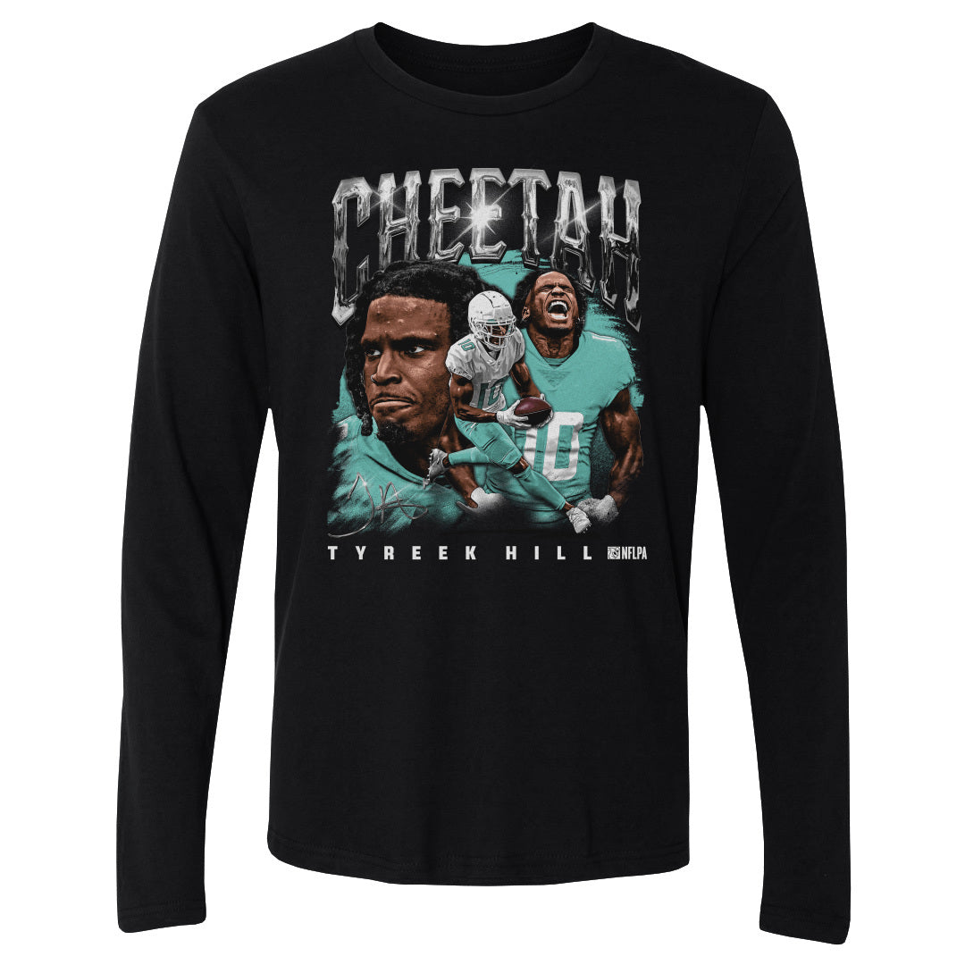 Tyreek Hill Men&#39;s Long Sleeve T-Shirt | 500 LEVEL