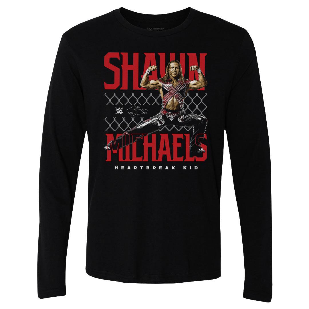 Shawn Michaels Men&#39;s Long Sleeve T-Shirt | 500 LEVEL