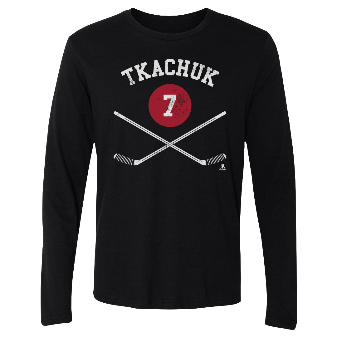 Brady Tkachuk Men&#39;s Long Sleeve T-Shirt | 500 LEVEL