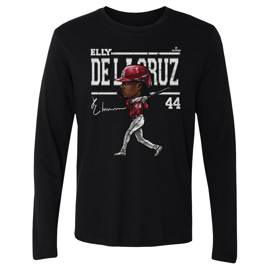 Elly De La Cruz Men&#39;s Long Sleeve T-Shirt | 500 LEVEL