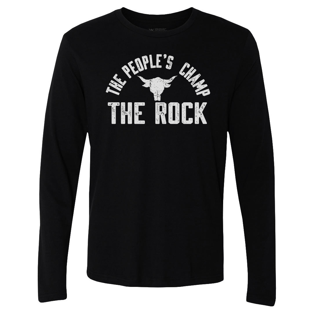 The Rock Men&#39;s Long Sleeve T-Shirt | 500 LEVEL