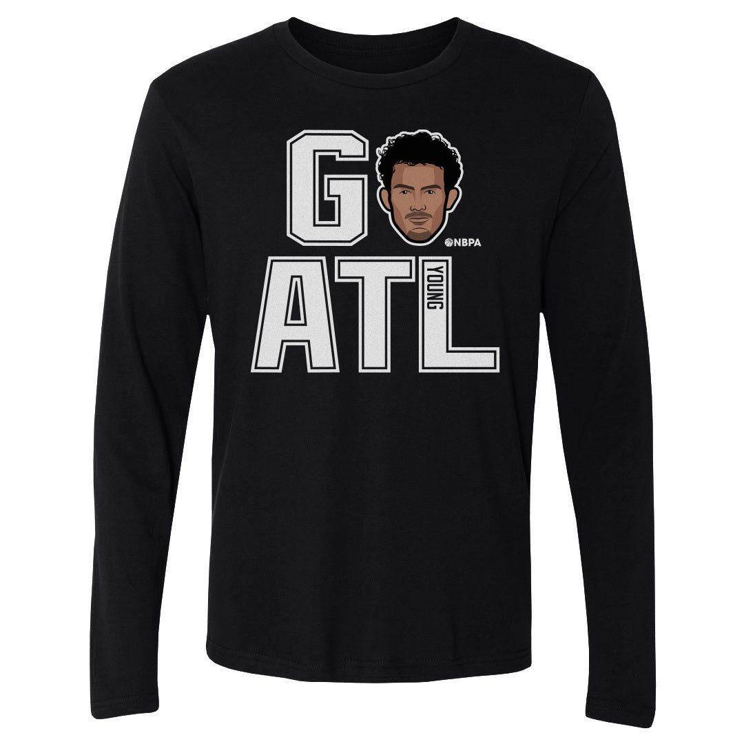 Trae Young Men&#39;s Long Sleeve T-Shirt | 500 LEVEL