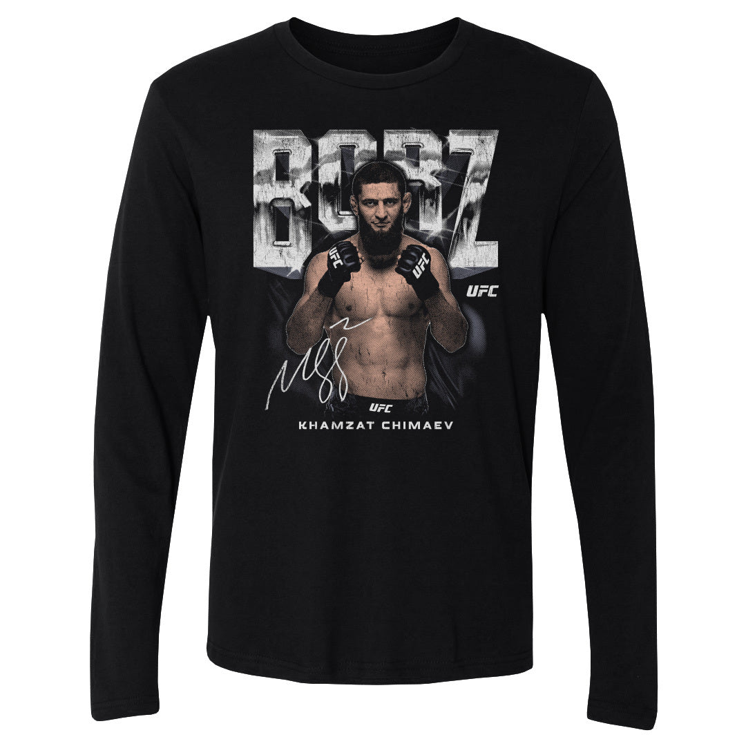 Khamzat Chimaev Men&#39;s Long Sleeve T-Shirt | 500 LEVEL