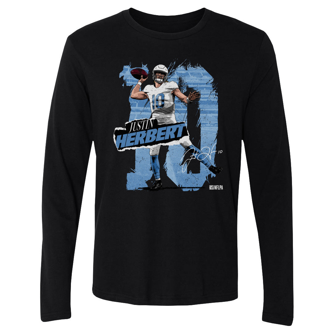 Justin Herbert Men&#39;s Long Sleeve T-Shirt | 500 LEVEL