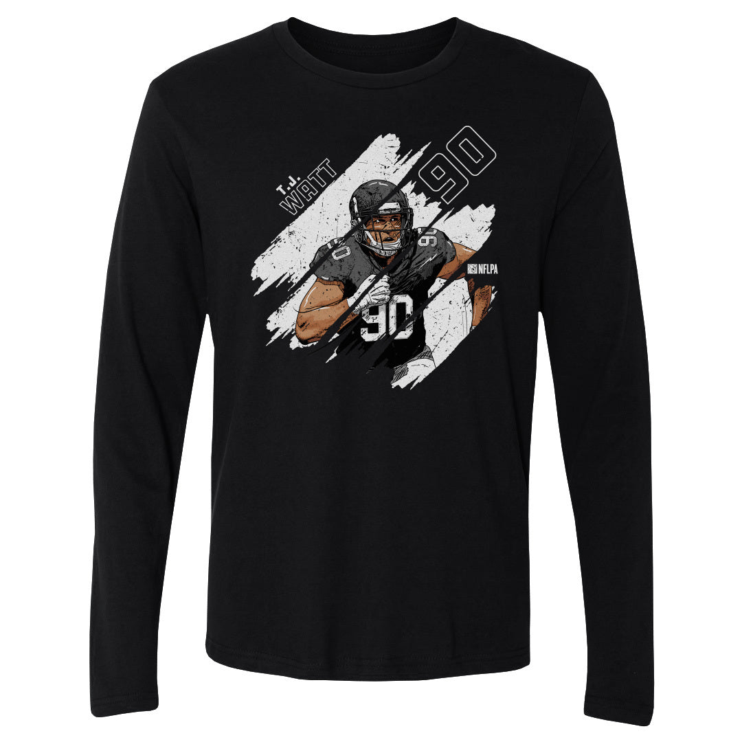 T.J. Watt Men&#39;s Long Sleeve T-Shirt | 500 LEVEL