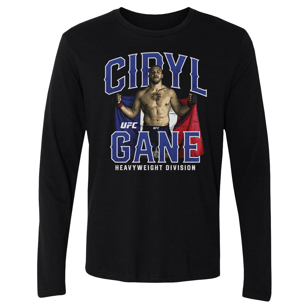 Ciryl Gane Men&#39;s Long Sleeve T-Shirt | 500 LEVEL