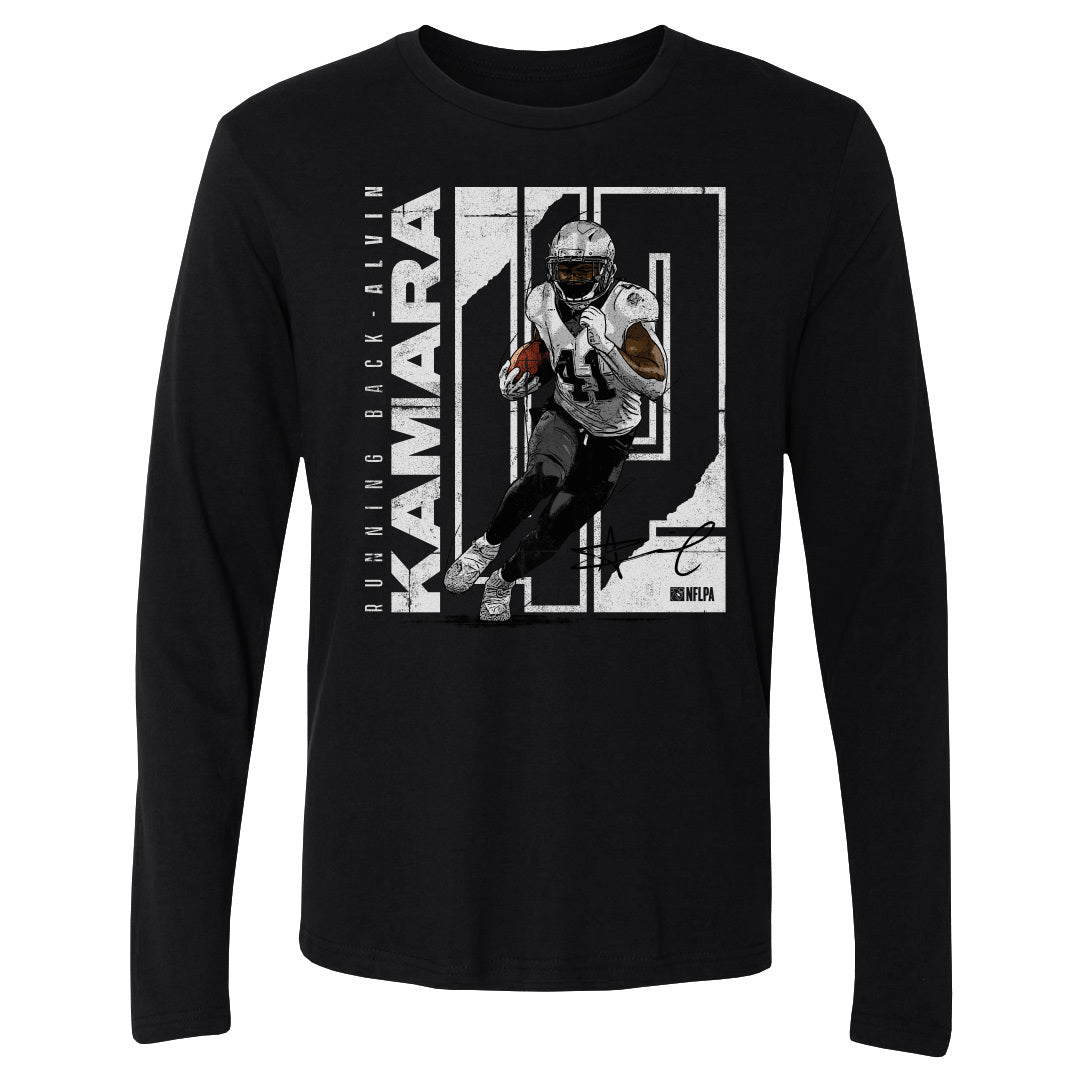 Alvin Kamara Men&#39;s Long Sleeve T-Shirt | 500 LEVEL