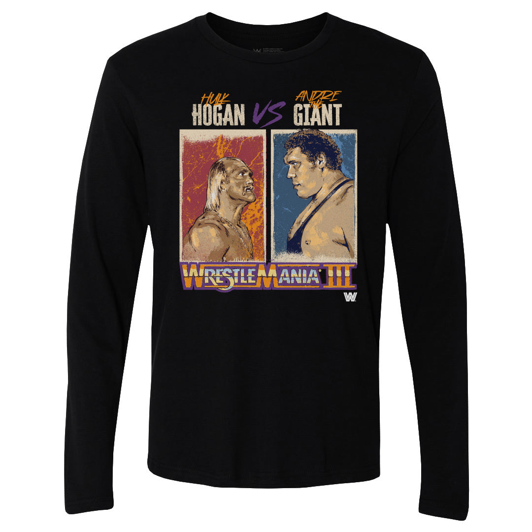 Hulk Hogan Men&#39;s Long Sleeve T-Shirt | 500 LEVEL