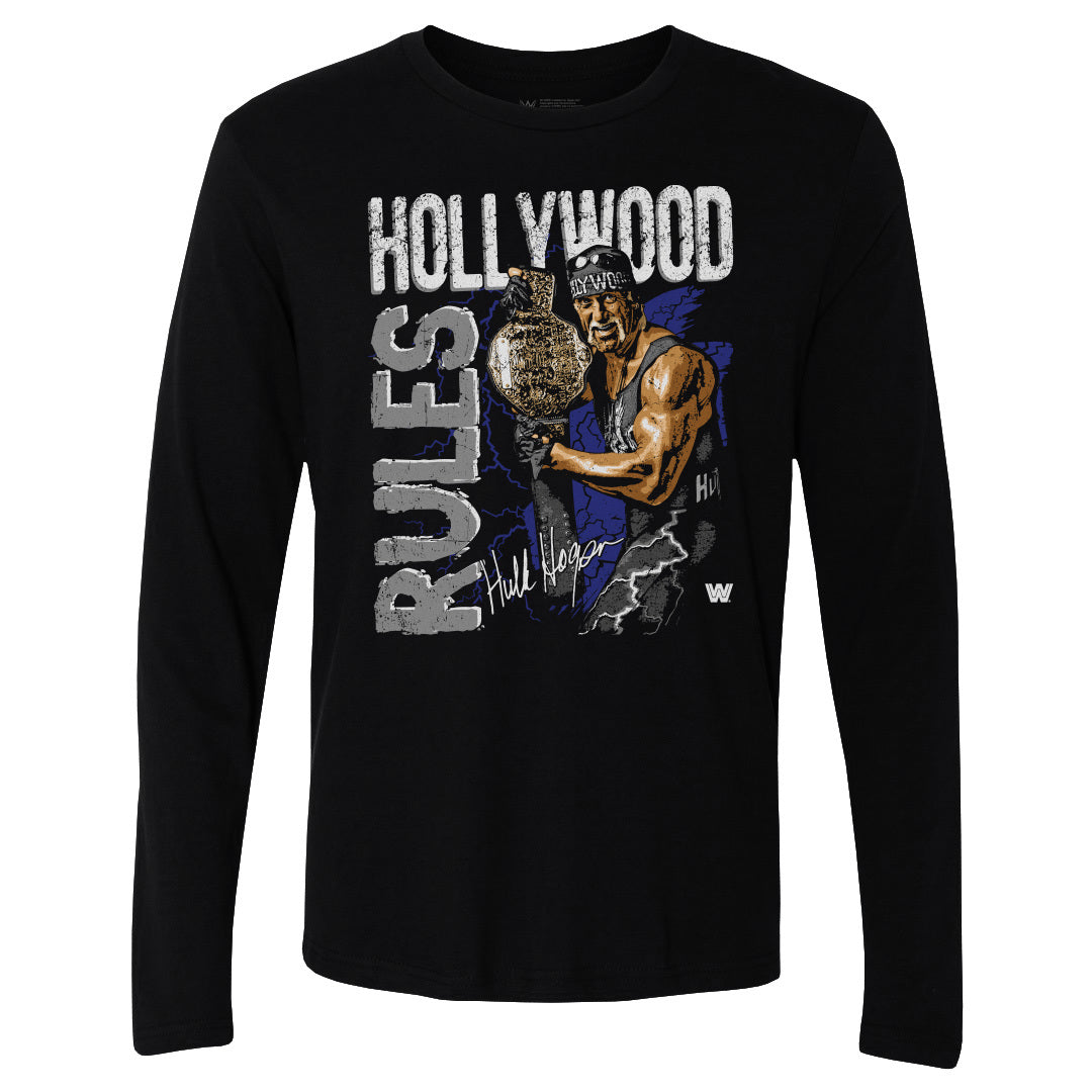 Hulk Hogan Men&#39;s Long Sleeve T-Shirt | 500 LEVEL