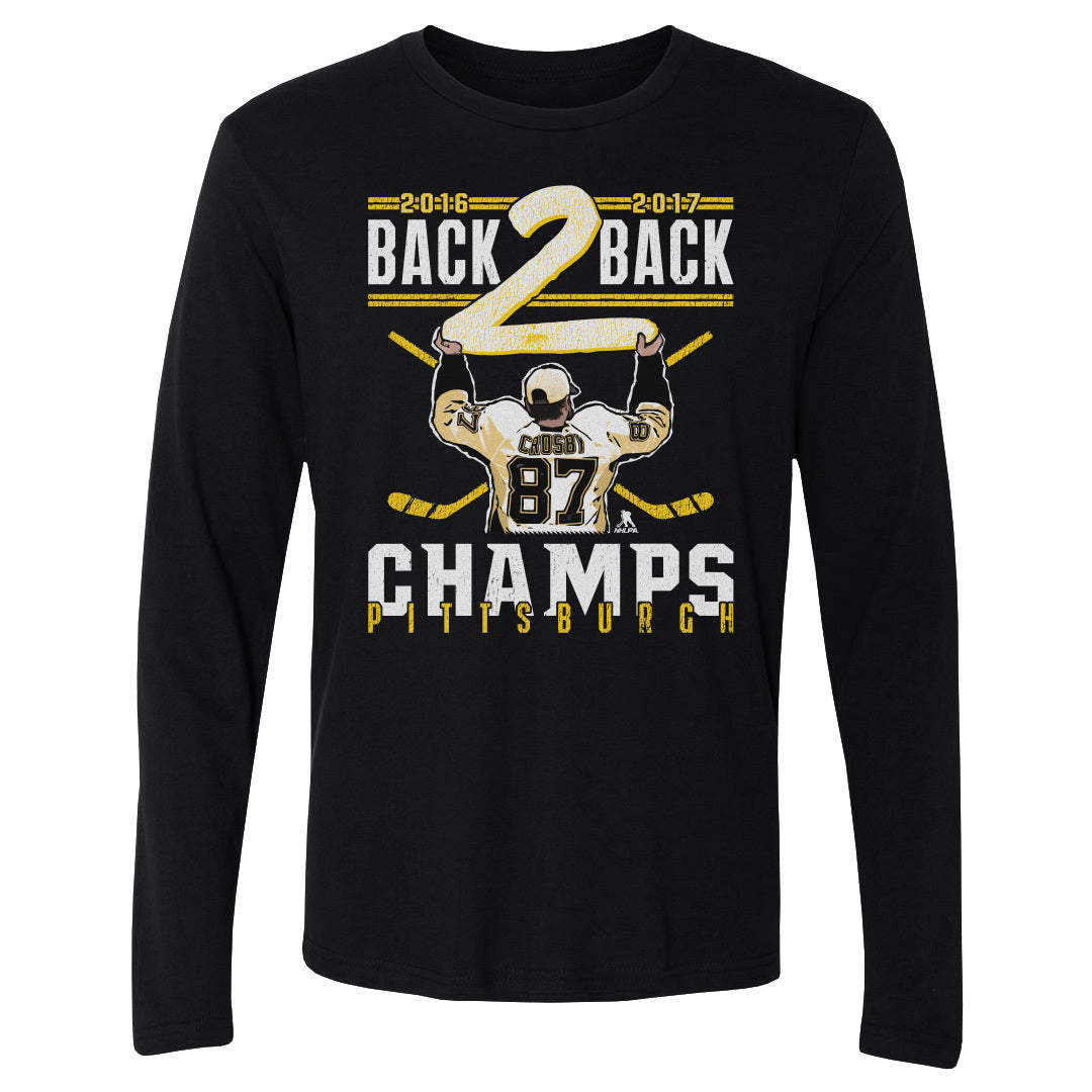 Sidney Crosby Men&#39;s Long Sleeve T-Shirt | 500 LEVEL