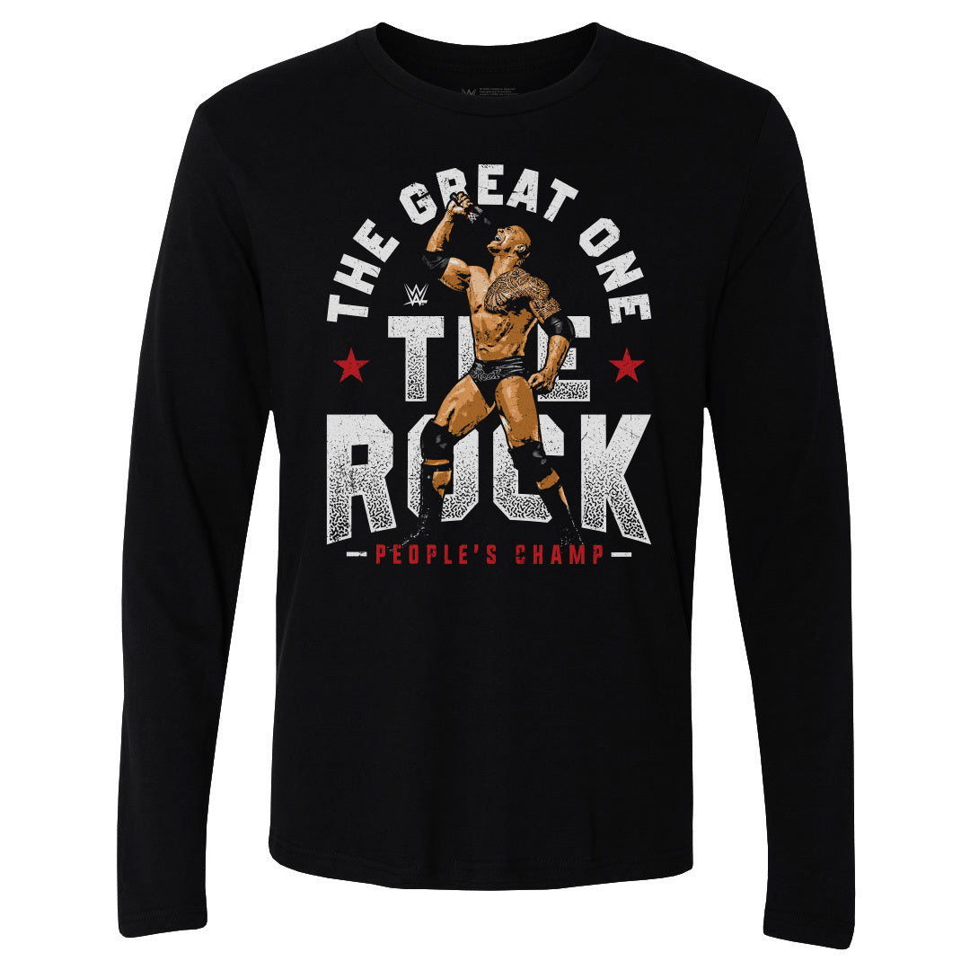 The Rock Men&#39;s Long Sleeve T-Shirt | 500 LEVEL